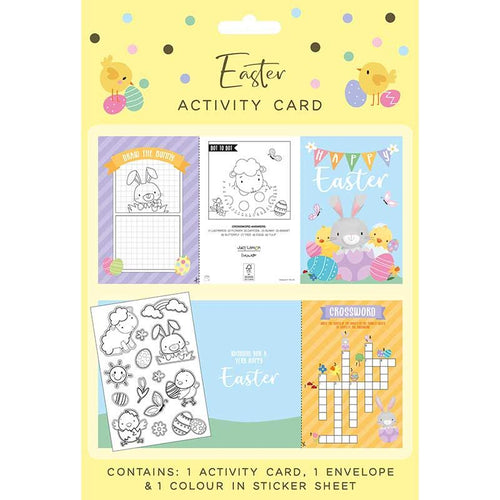 Easter Activity Card - Anilas UK
