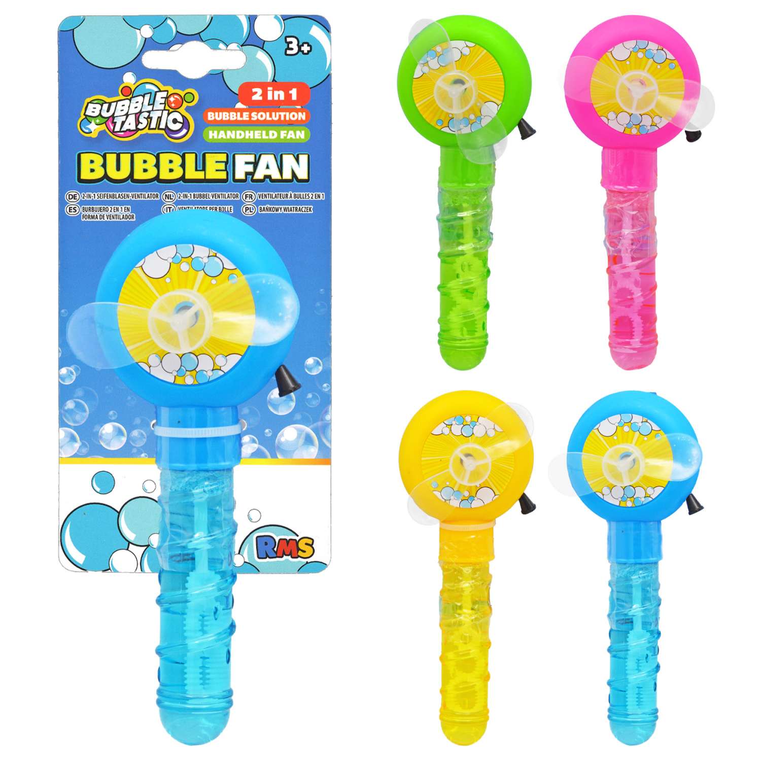 Bubble Tastic Bubble Fan 2-in-1 - Anilas UK