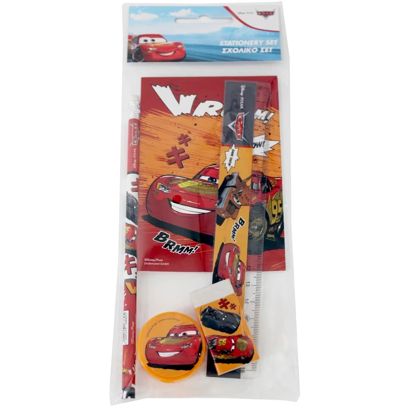 Disney Cars Stationery Set - Anilas UK