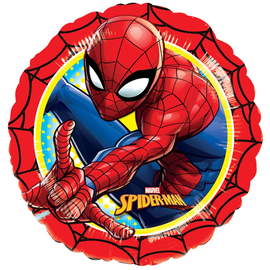 SpiderMan Foil Balloon 43cm - Anilas UK