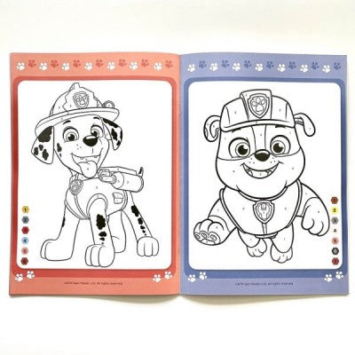 Paw Patrol Colour by Numbers Book - Anilas UK