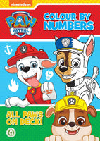 
              Paw Patrol Colour by Numbers Book - Anilas UK
            