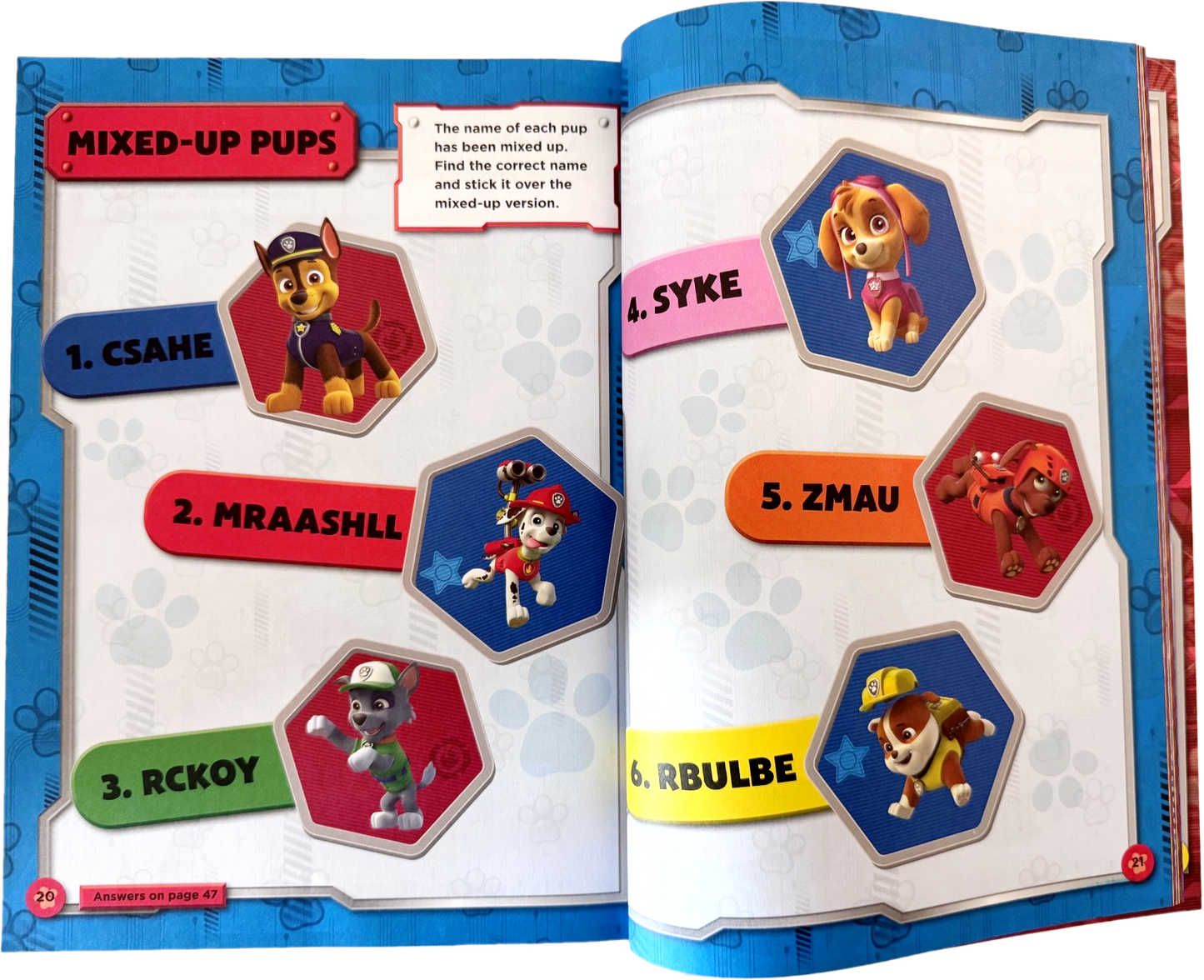 Paw Patrol Sticker Burst Book - Anilas UK