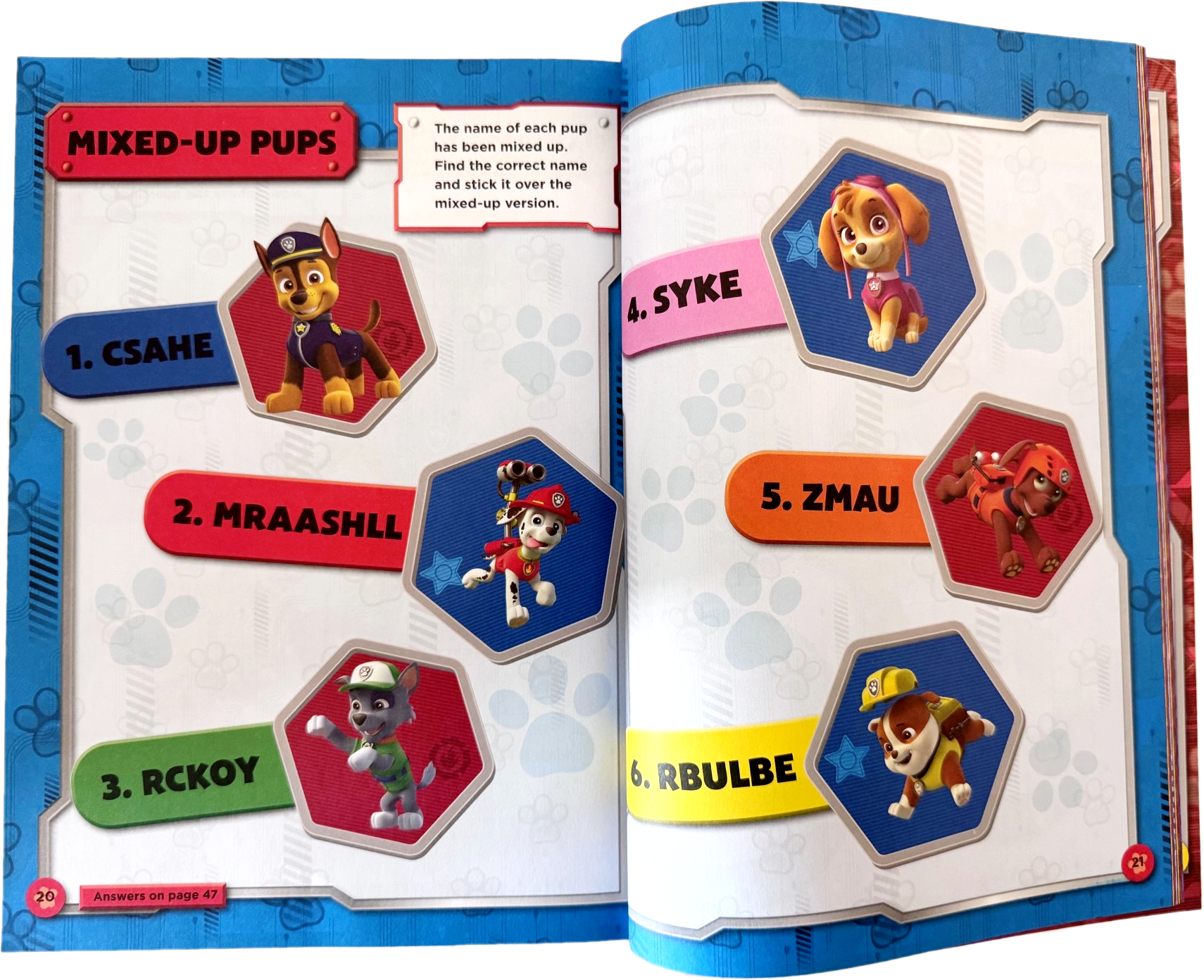 Paw Patrol Sticker Burst Book - Anilas UK