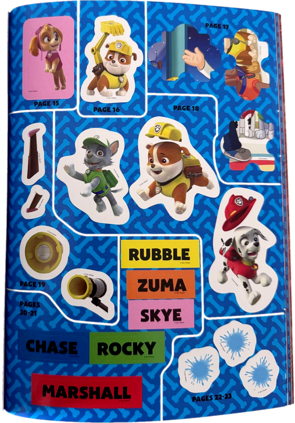 Paw Patrol Sticker Burst Book - Anilas UK