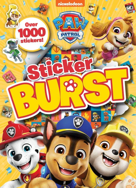 Paw Patrol Sticker Burst Book - Anilas UK