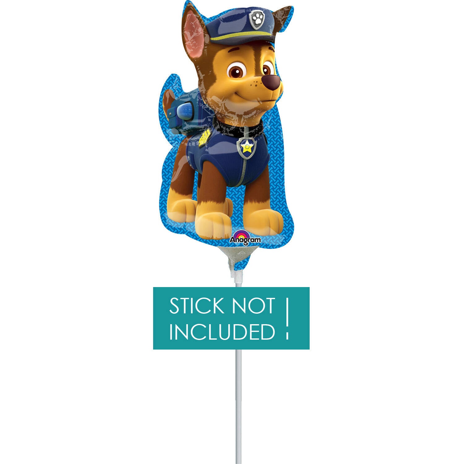 Paw Patrol Chase Mini Shape Balloon - Anilas UK