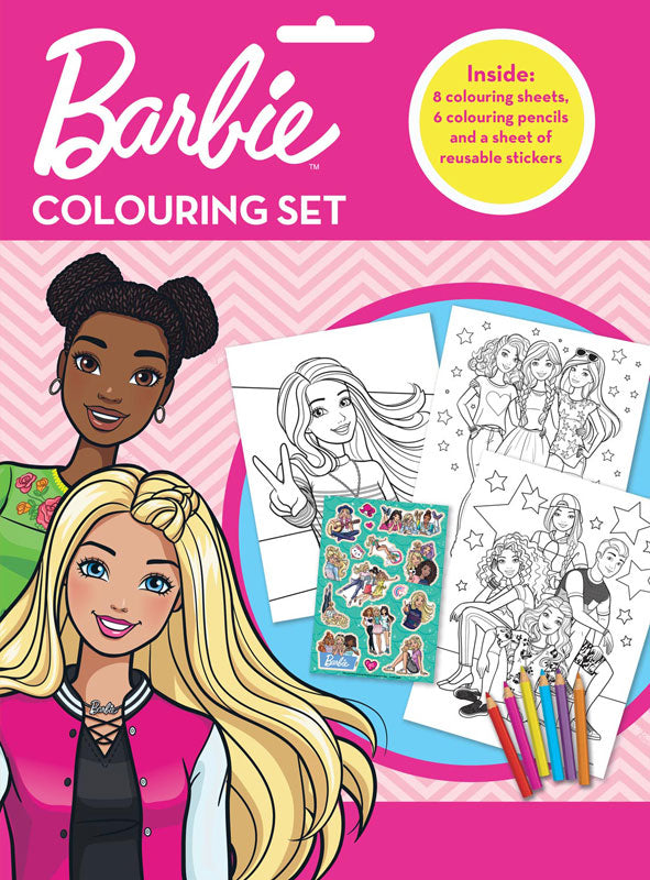 Barbie Colouring Set - Anilas UK