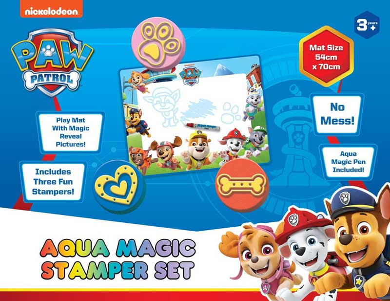 Paw Patrol Aqua Magic Stamper Set | Anilas UK