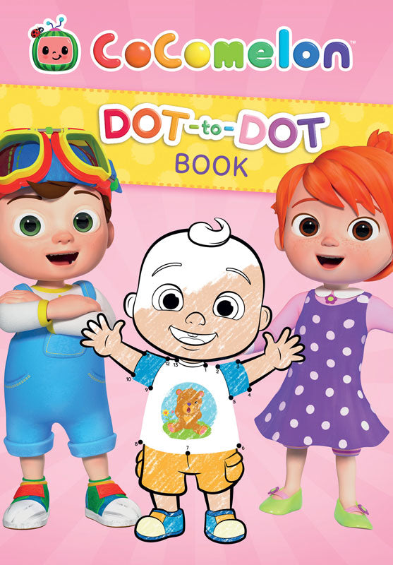 Cocomelon Dot-to-dot Book - Anilas UK