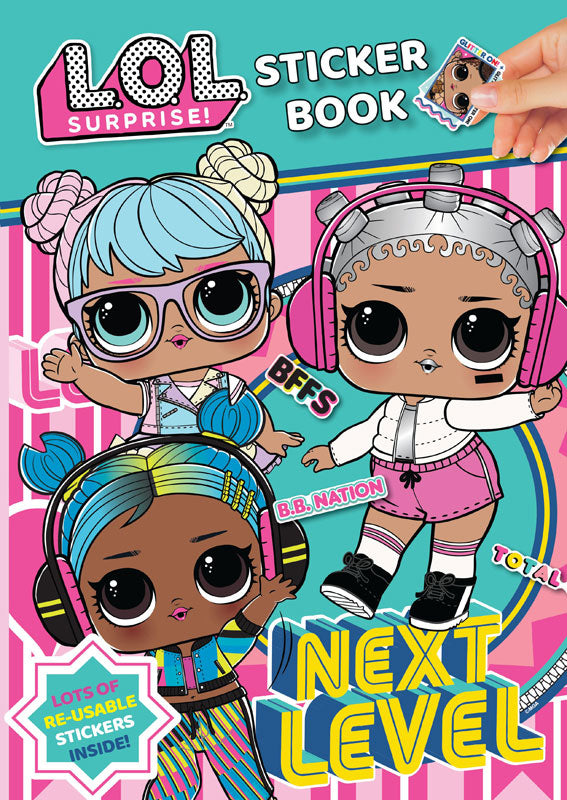 LOL Surprise Sticker Book - Anilas UK
