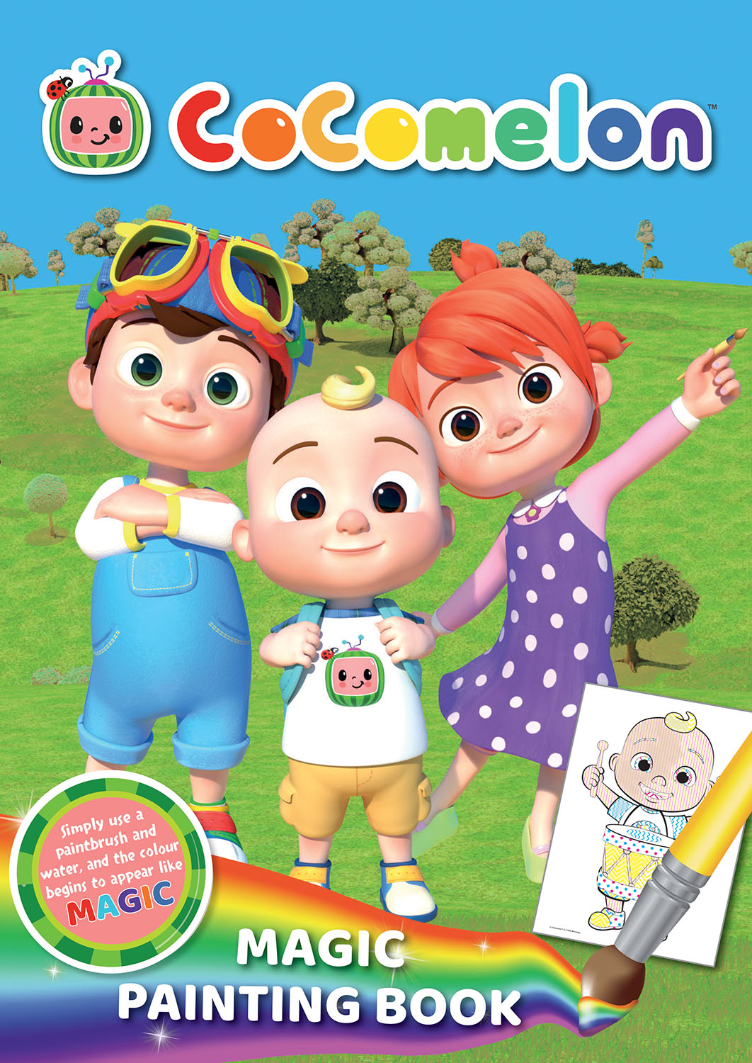 Cocomelon Magic Painting Book - Anilas UK