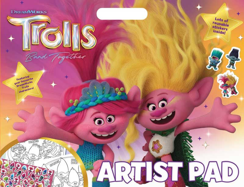 Trolls Artist Pad - Anilas UK