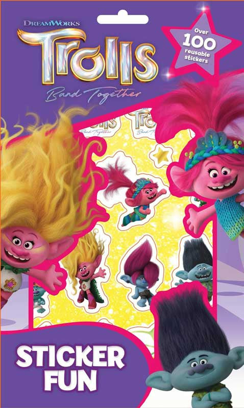 Trolls 3 Sticker Fun - Anilas UK