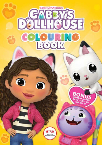 Gabby's Dollhouse Colouring Book - Anilas UK