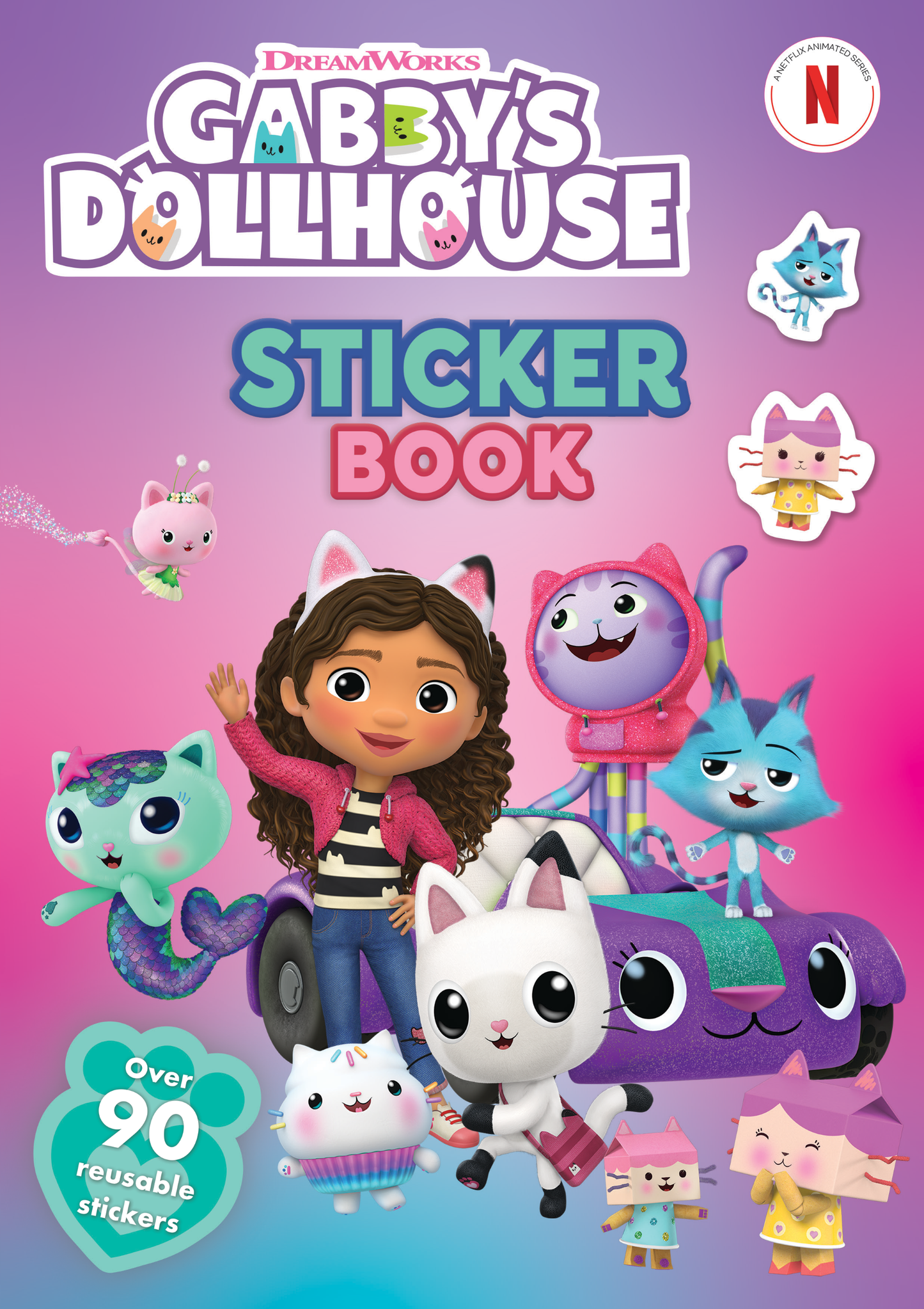 New Gabby's Dollhouse Sticker Book - Anilas UK