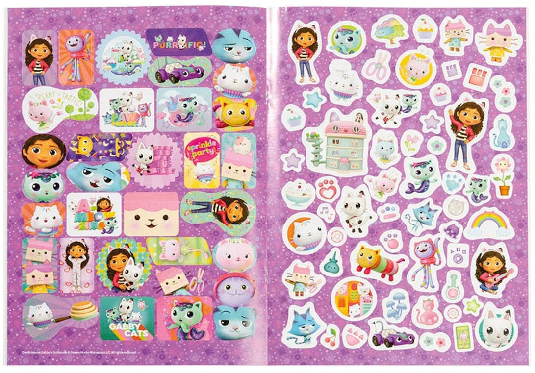 Gabby's Dollhouse Sticker Book - Anilas UK