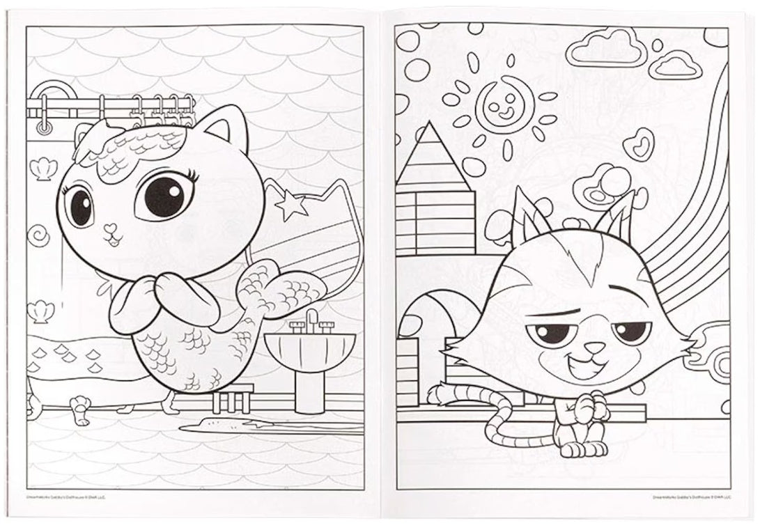 Gabby's Dollhouse Sticker Book - Anilas UK