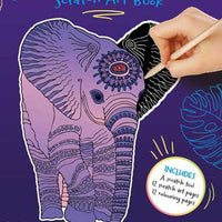 Amazing Animals Scratch Art Book - Anilas UK
