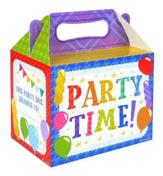 12 Party Time Food Boxes - Anilas UK