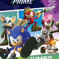 Sonic Prime Jumbo Colouring Book - Anilas UK