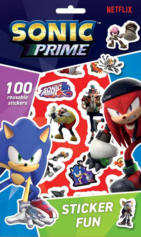 Sonic Prime Sticker Fun - Anilas UK