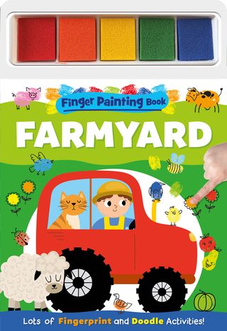 Farm Finger Painting Book - Anilas UK