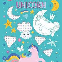 Unicorn Gem Sticker and Colouring Book