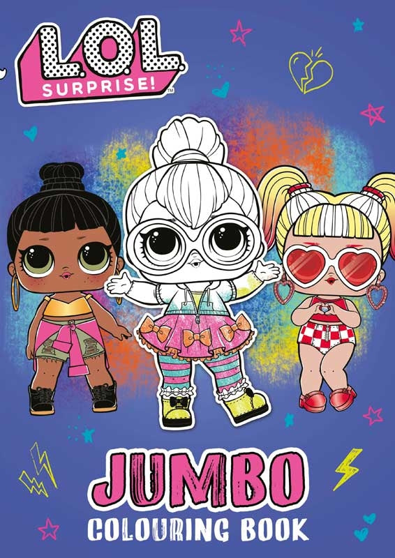L.O.L Surprise! Jumbo Colouring Book - Anilas UK