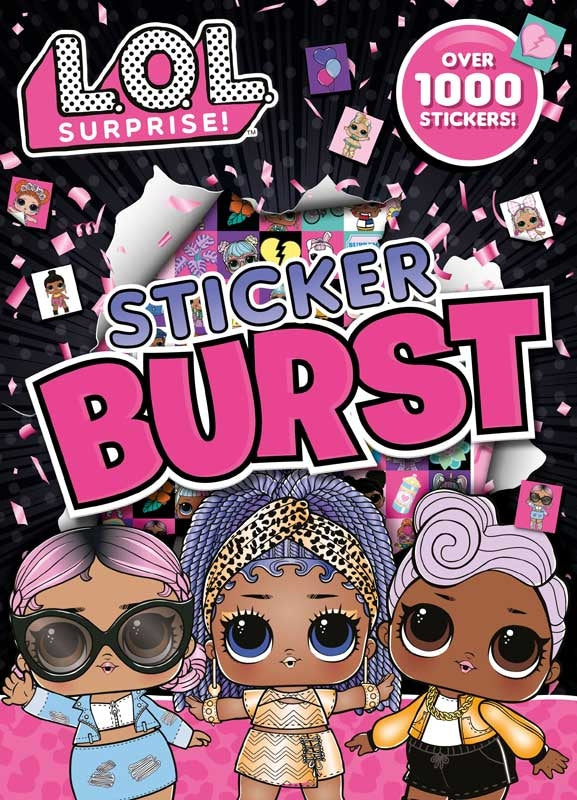 L.O.L Surprise Sticker Burst Book - Anilas UK