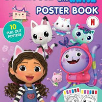 Gabby's Dollhouse Paint with Water Poster Book