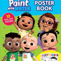 Cocomelon Paint with Water Poster Book