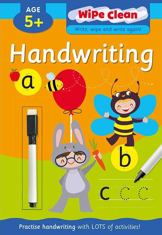 Handwriting Wipe Clean Book - Anilas UK