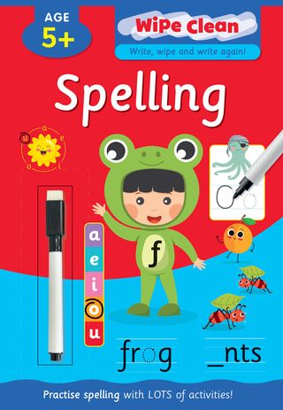 Spelling Wipe Clean Book - Anilas UK