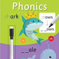 Phonics Wipe Clean Book - Anilas UK