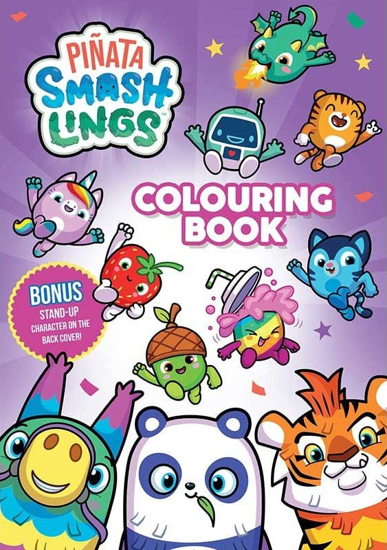 Piñata Smashlings Colouring Book - Anilas UK