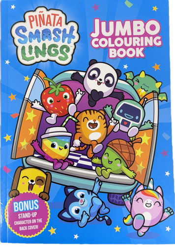 Piñata Smashlings Jumbo Colouring Book - Anilas UK