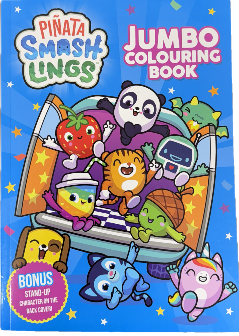 Piñata Smashlings Jumbo Colouring Book - Anilas UK