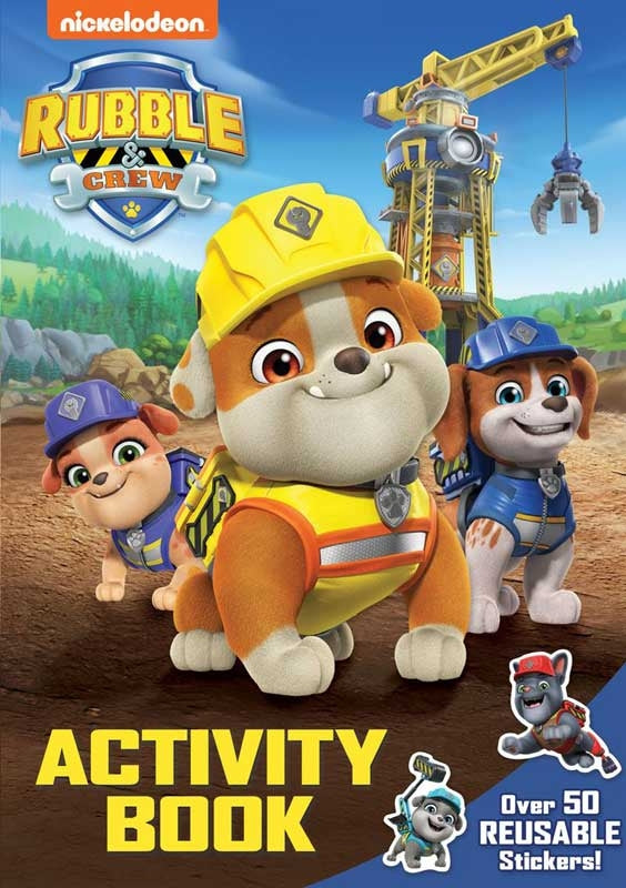 Paw Patrol Rubble & Crew Activity Book - Anilas UK