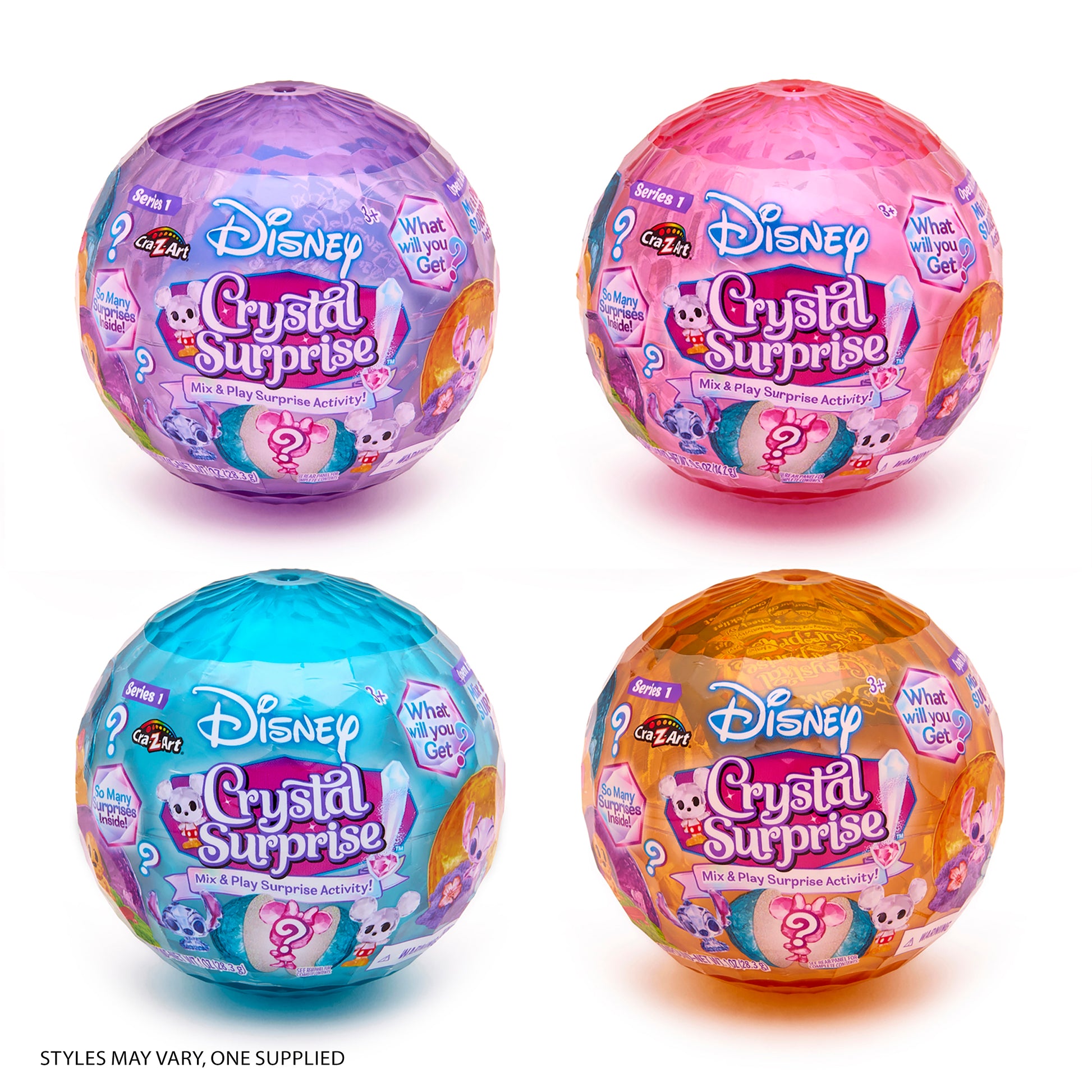 Disney Crystal Surprise Mix & Play Capsule - Anilas UK