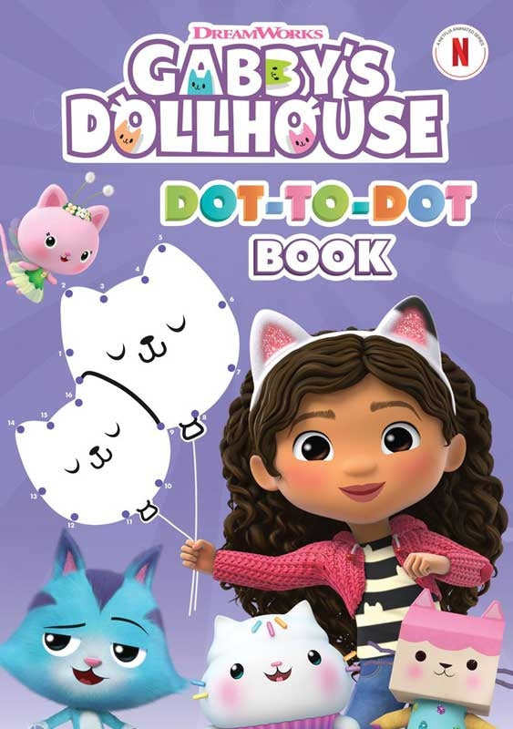 Gabby's Dollhouse Dot-to-dot Book | Anilas UK