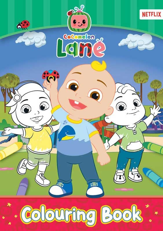 Cocomelon Lane Colouring Book - Anilas UK