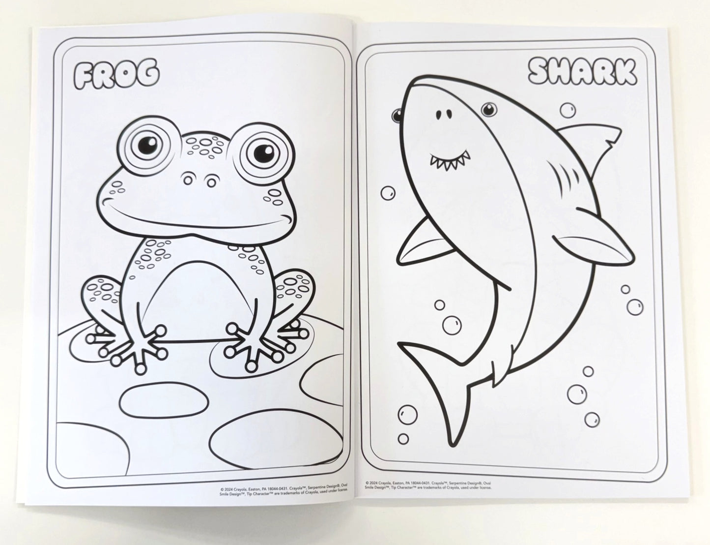 Crayola Wild Animals Colouring Book - Anilas UK