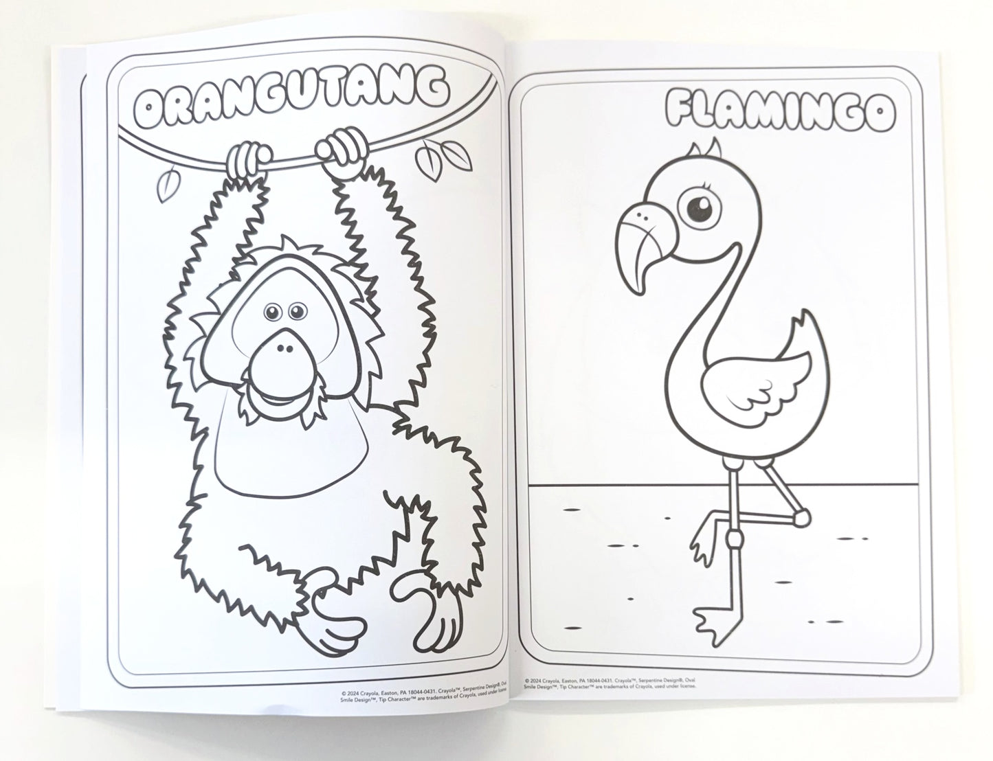 Crayola Wild Animals Colouring Book - Anilas UK