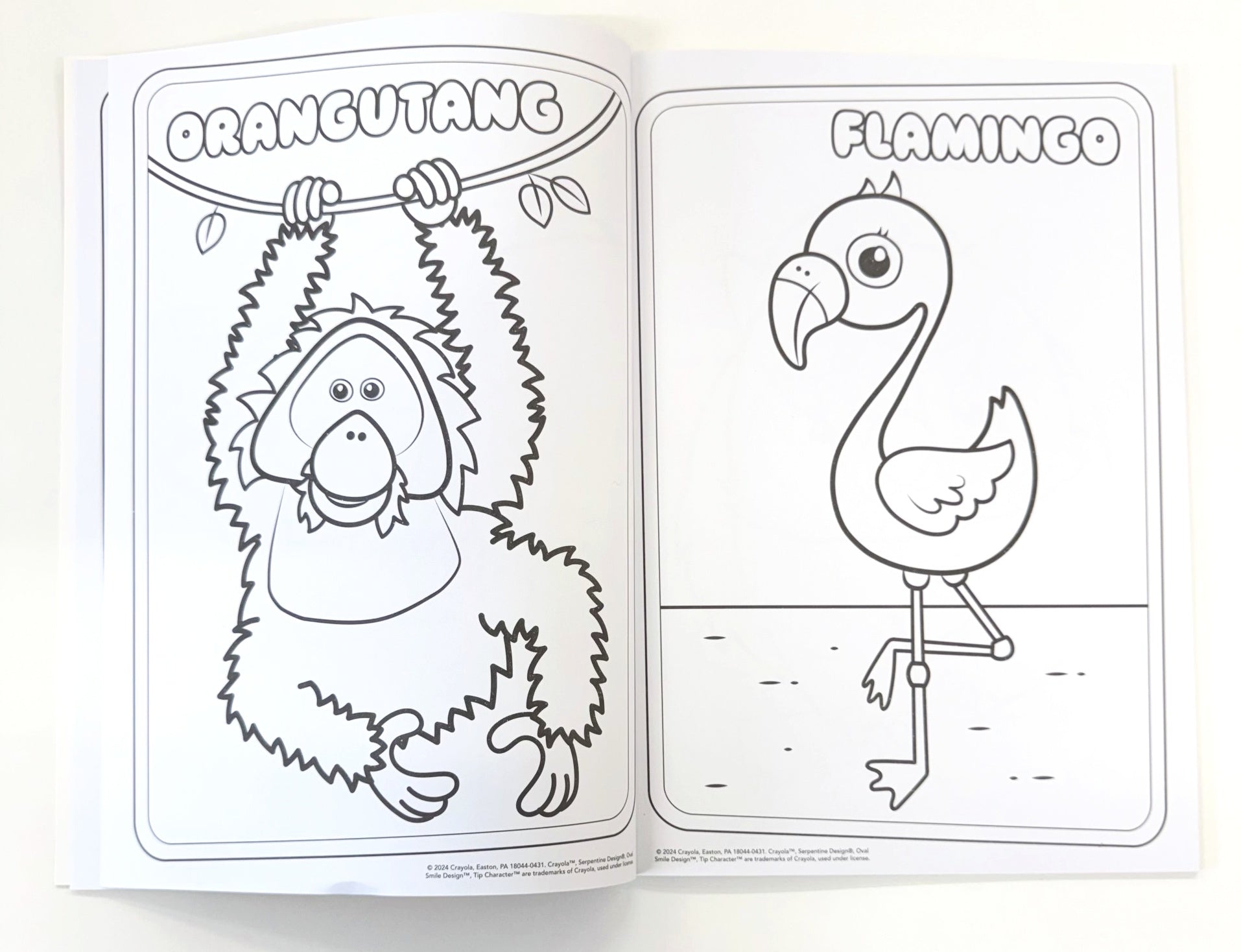 Crayola Wild Animals Colouring Book - Anilas UK