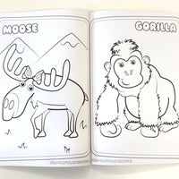 Crayola Wild Animals Colouring Book - Anilas UK