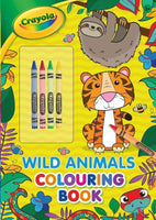 
              Crayola Wild Animals Colouring Book - Anilas UK
            