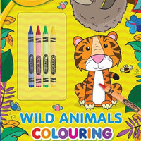 Crayola Wild Animals Colouring Book - Anilas UK