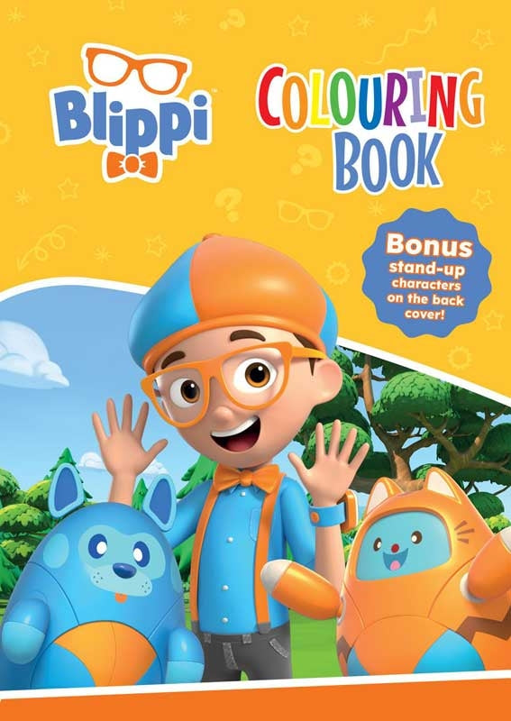 Blippi Colouring Book - Anilas UK