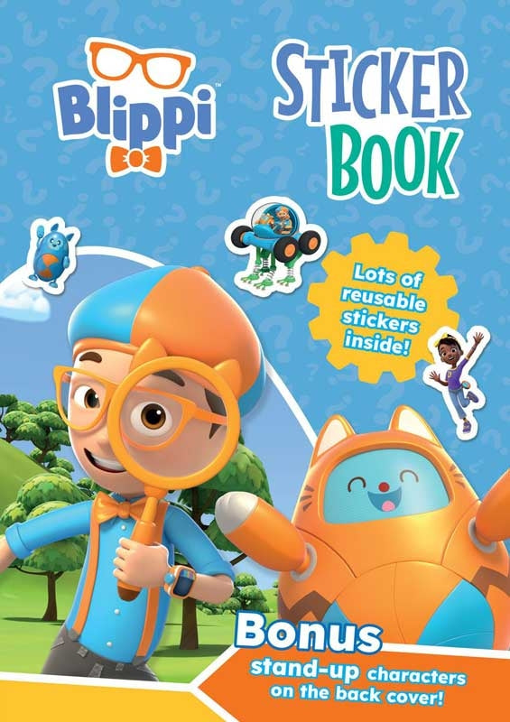 Blippi Sticker Book - Anilas UK